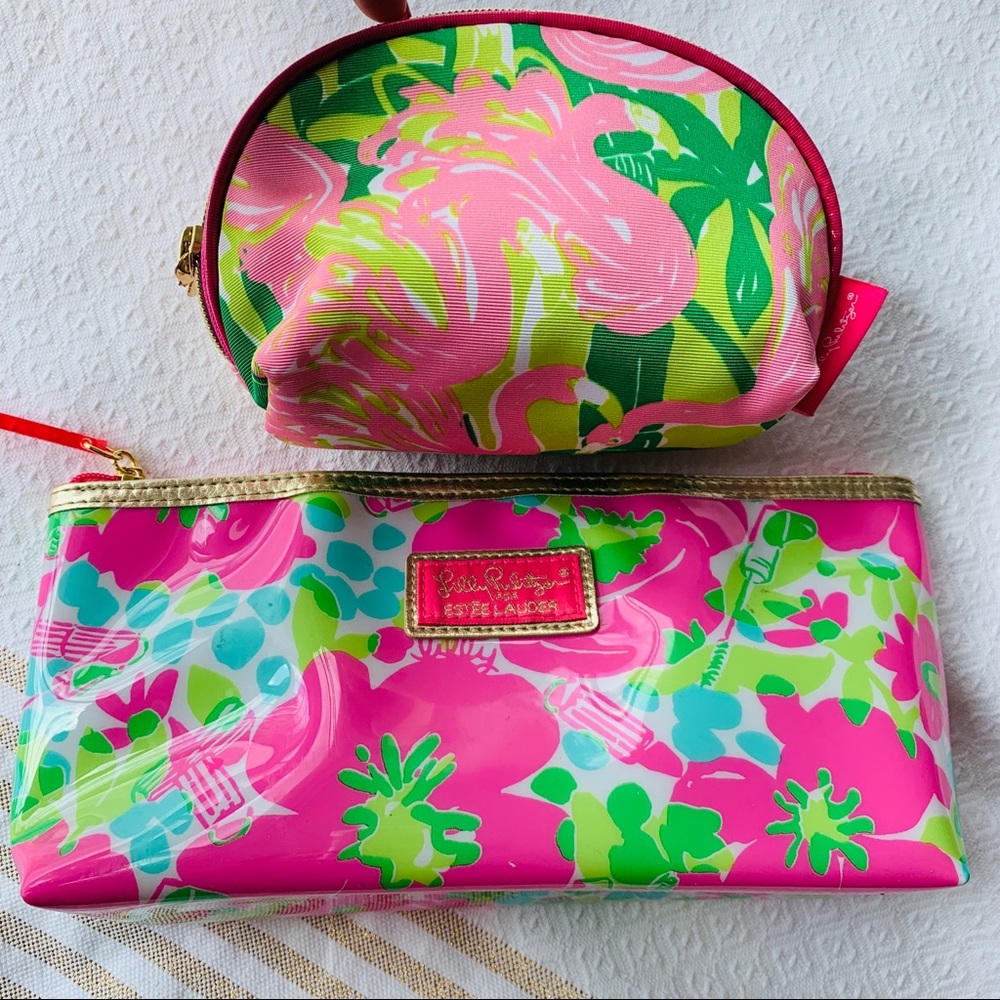 Lilly Pulitzer Cosmetics Case Estée Lauder & LFT